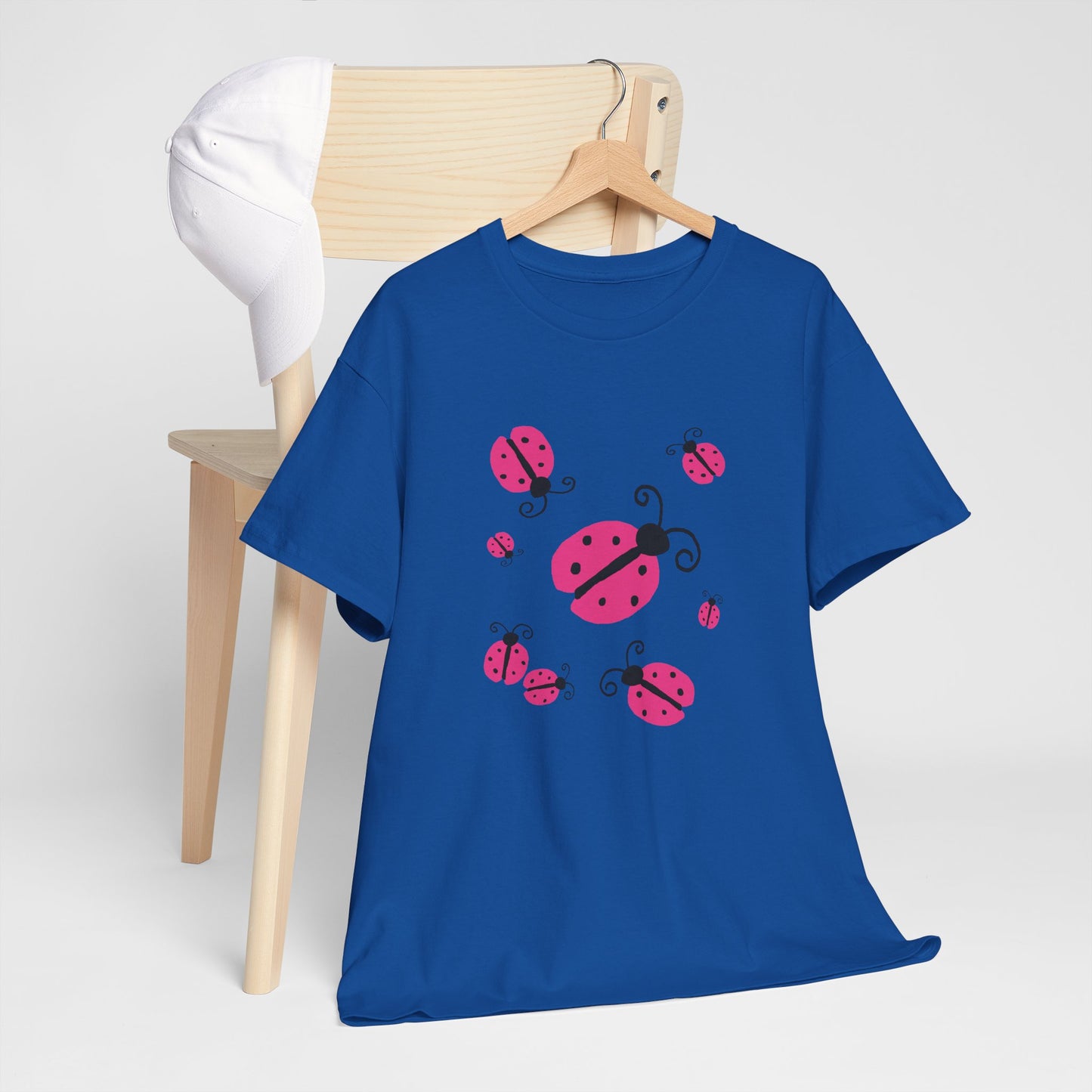 Pink Ladybug Shirt - Ladybug Graphic T-shirt