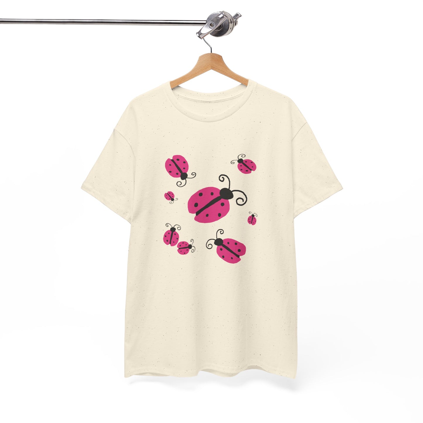 Pink Ladybug Shirt - Ladybug Graphic T-shirt