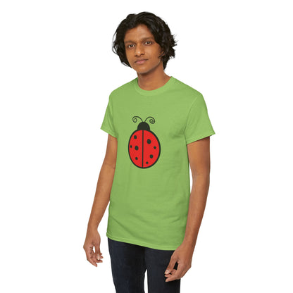 Red Ladybug T-shirt - Ladybug Design Tee