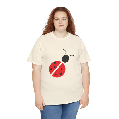 Red Ladybug T-shirt - Ladybug Design Tee