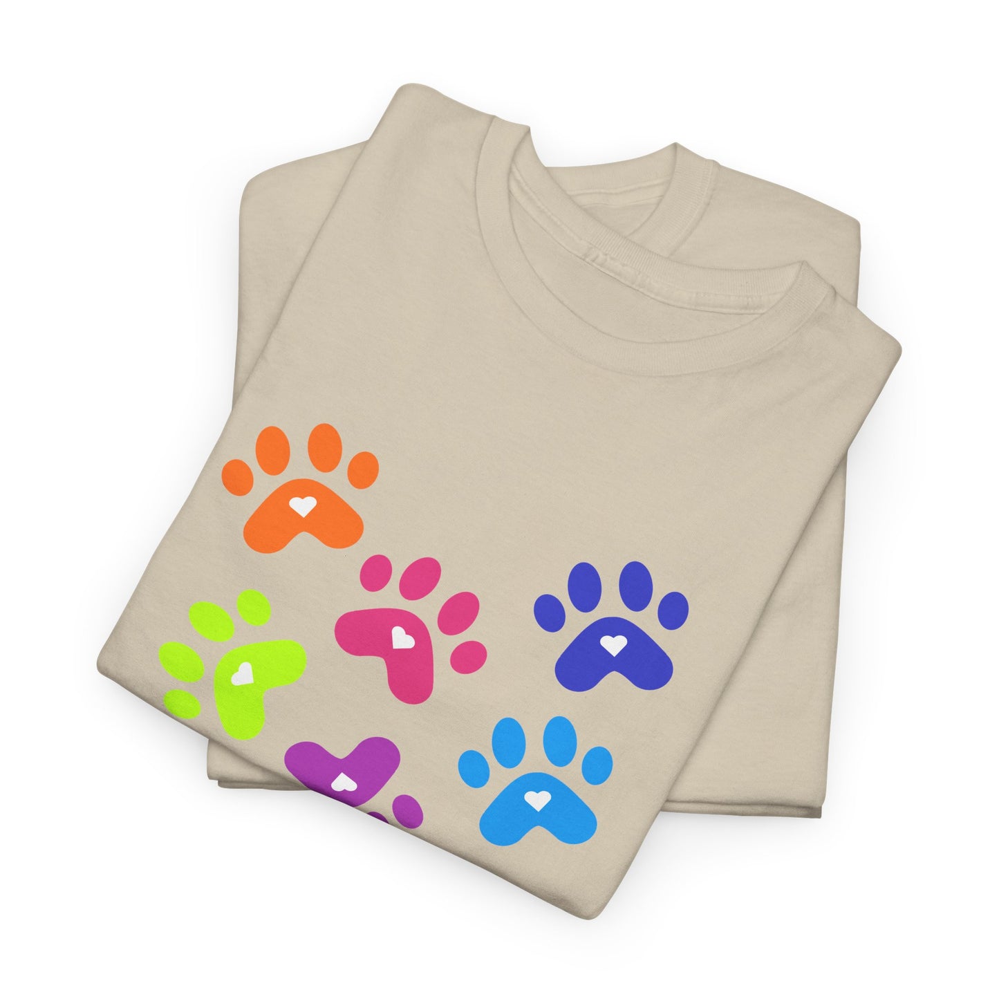 Dog Paw Print Tee - Unisex