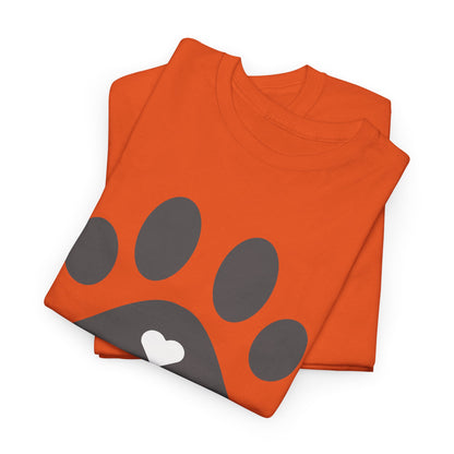 Paw Print Design Tee - Paw Print Graphic T-shirt