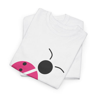 Pink Ladybug Shirt - Ladybug Graphic T-shirt