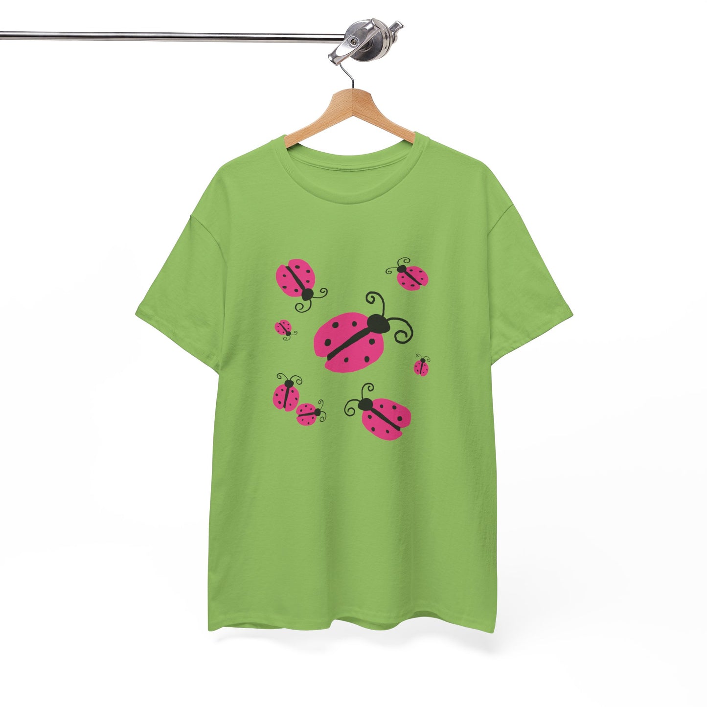 Pink Ladybug Shirt - Ladybug Graphic T-shirt