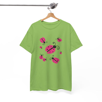 Pink Ladybug Shirt - Ladybug Graphic T-shirt