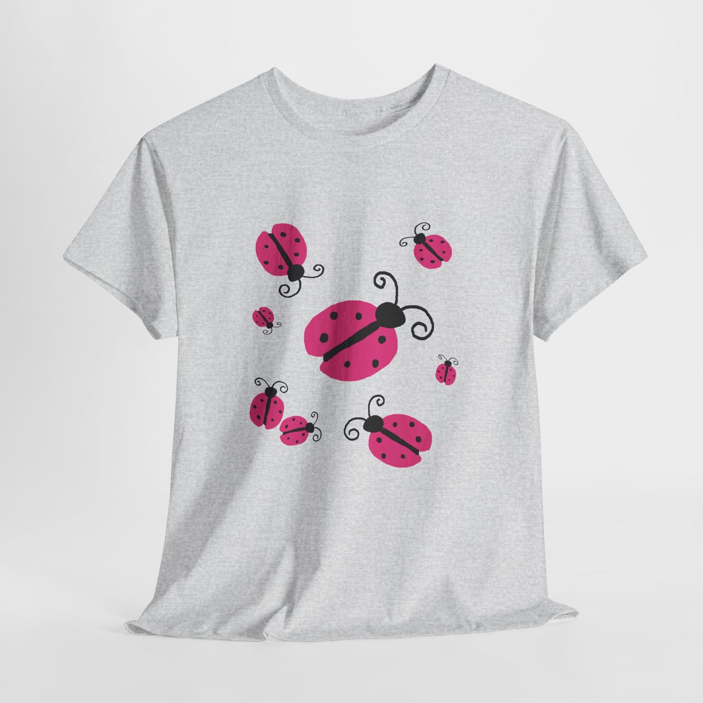 Pink Ladybug Shirt - Ladybug Graphic T-shirt