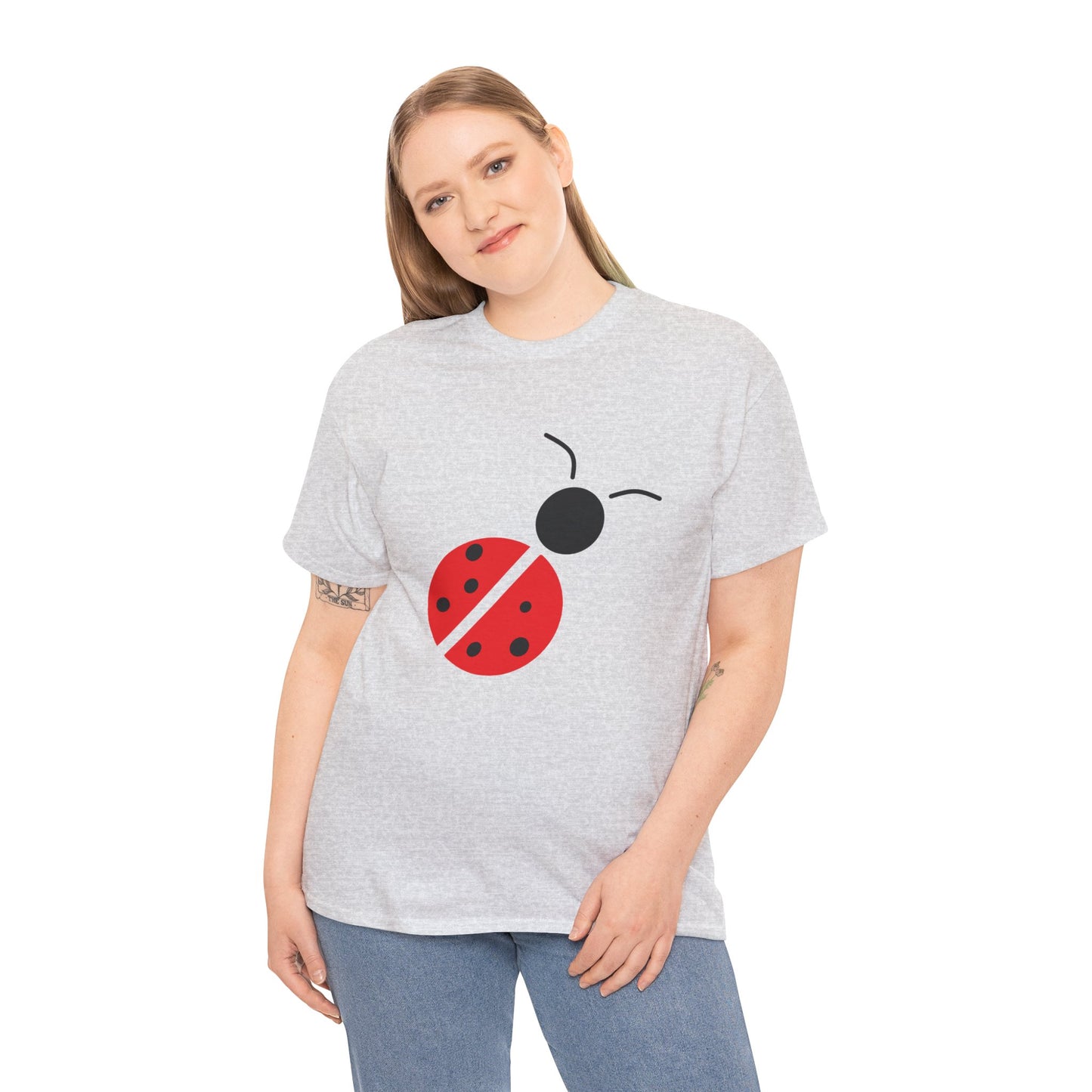 Red Ladybug T-shirt - Ladybug Design Tee