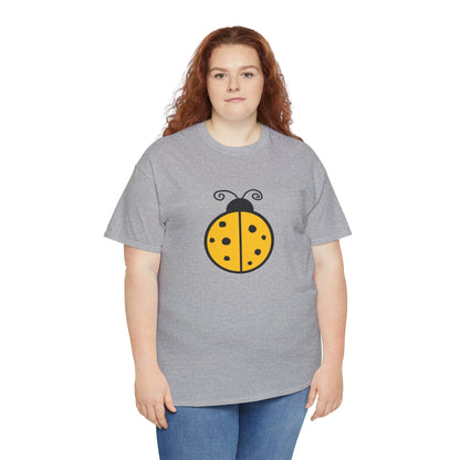 Yellow Ladybug T-shirt - Ladybug Design Tee