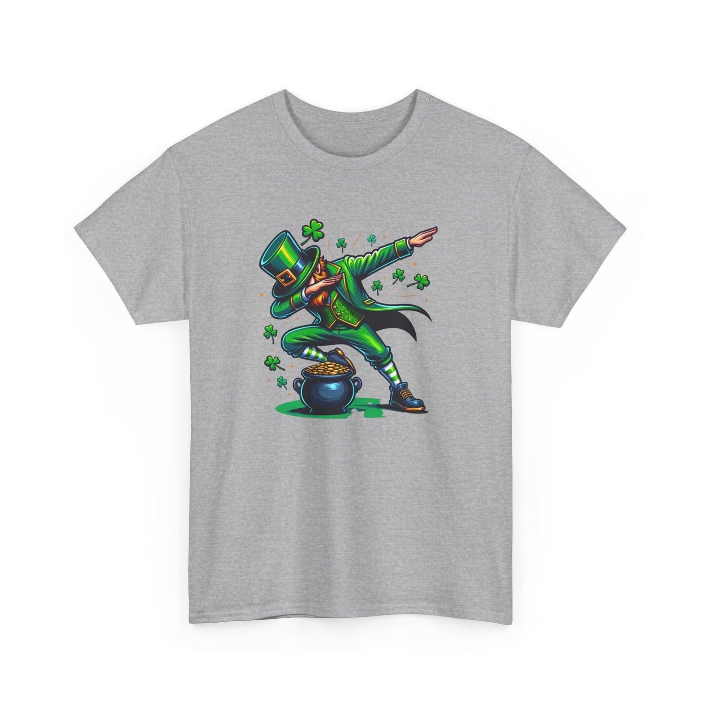 Dancing St. Patrick's Day Leprechaun Tee - Lucky Leprechaun St. Paddy's Shirt