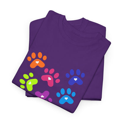 Dog Paw Print Tee - Unisex