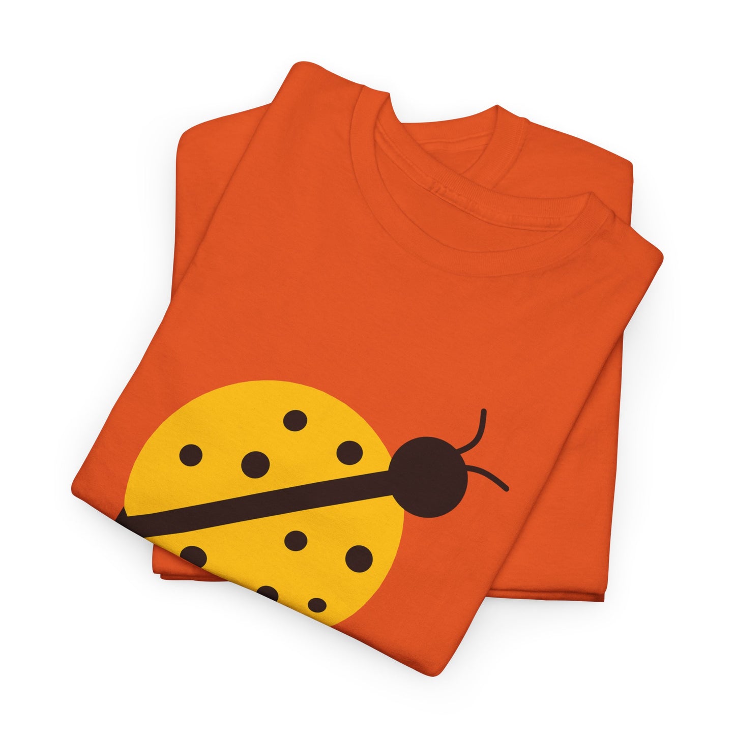 Yellow Ladybug T-shirt - Ladybug Design Tee