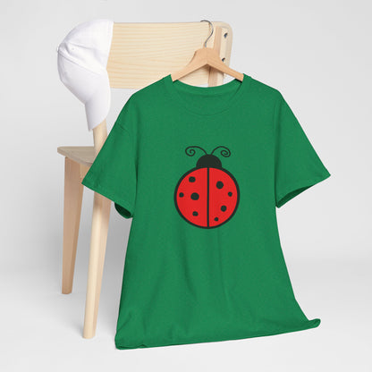 Red Ladybug T-shirt - Ladybug Design Tee