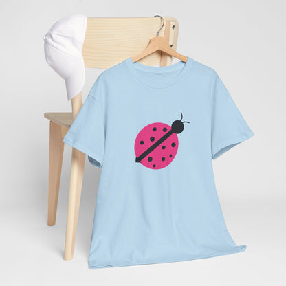 Pink Ladybug Shirt - Ladybug Graphic T-shirt