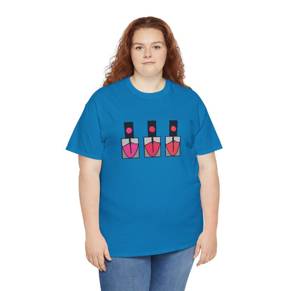 Trio Nail Polish Beauty T-shirt - Cosmetics Enthusiast Tee