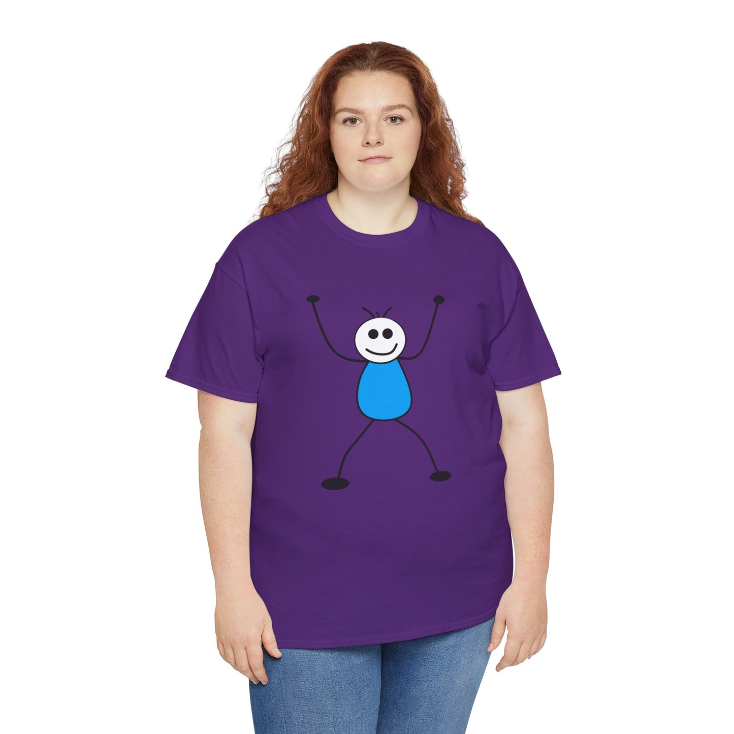 Cute Cartoon T-shirt - Happy Uplifting Tee