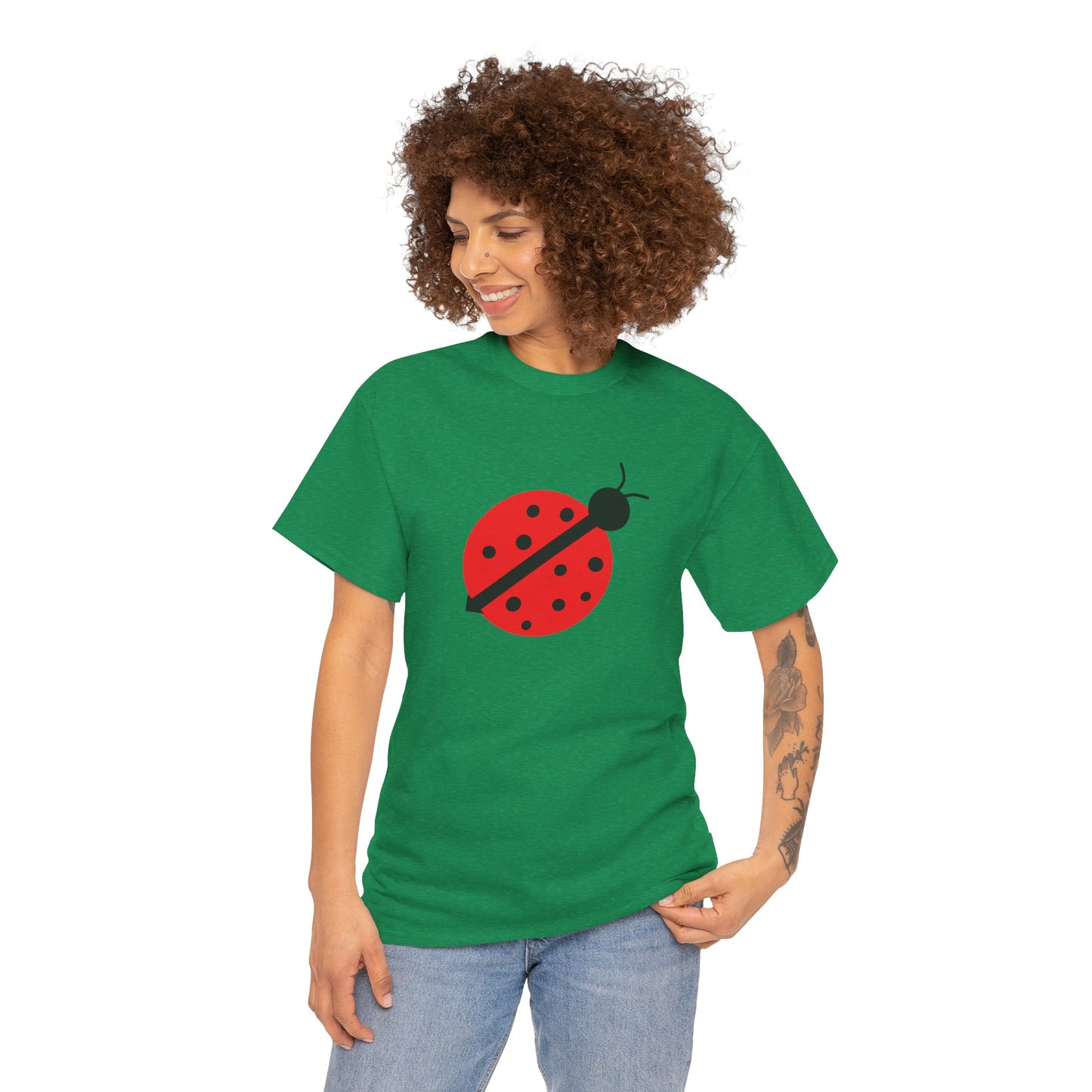 Red Ladybug T-shirt - Ladybug Design Tee