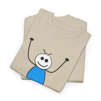 Cute Cartoon T-shirt - Happy Uplifting Tee