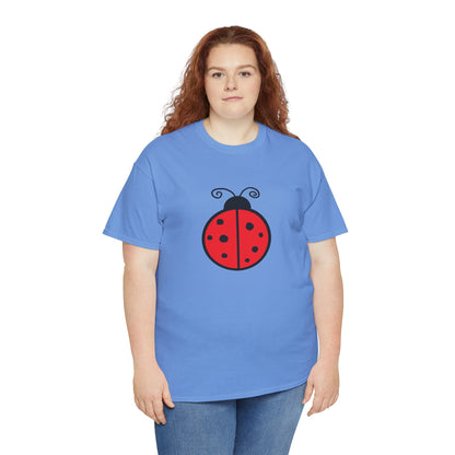 Red Ladybug T-shirt - Ladybug Design Tee