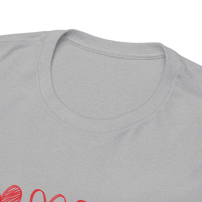 Heart Pattern T-shirt - Love Tee