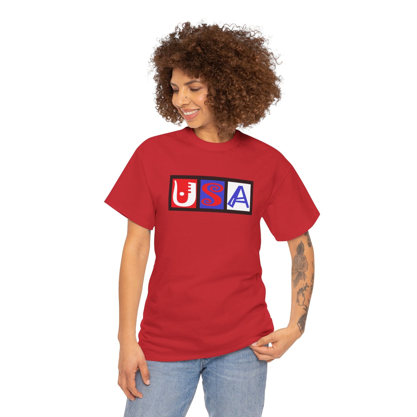 USA Proud American T-shirt - Patriotic Tee