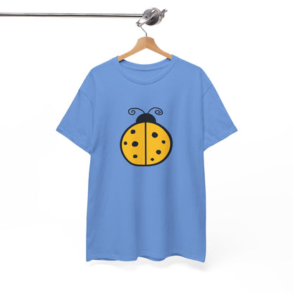 Yellow Ladybug T-shirt - Ladybug Design Tee