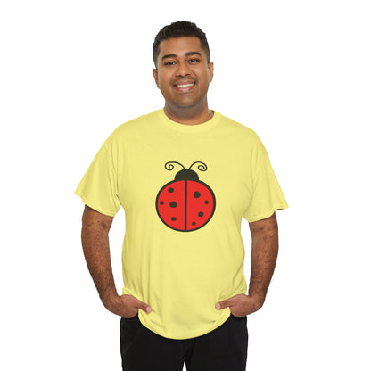 Red Ladybug T-shirt - Ladybug Design Tee