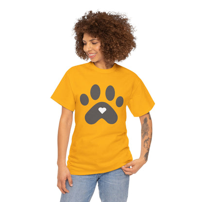 Paw Print Design Tee - Paw Print Graphic T-shirt