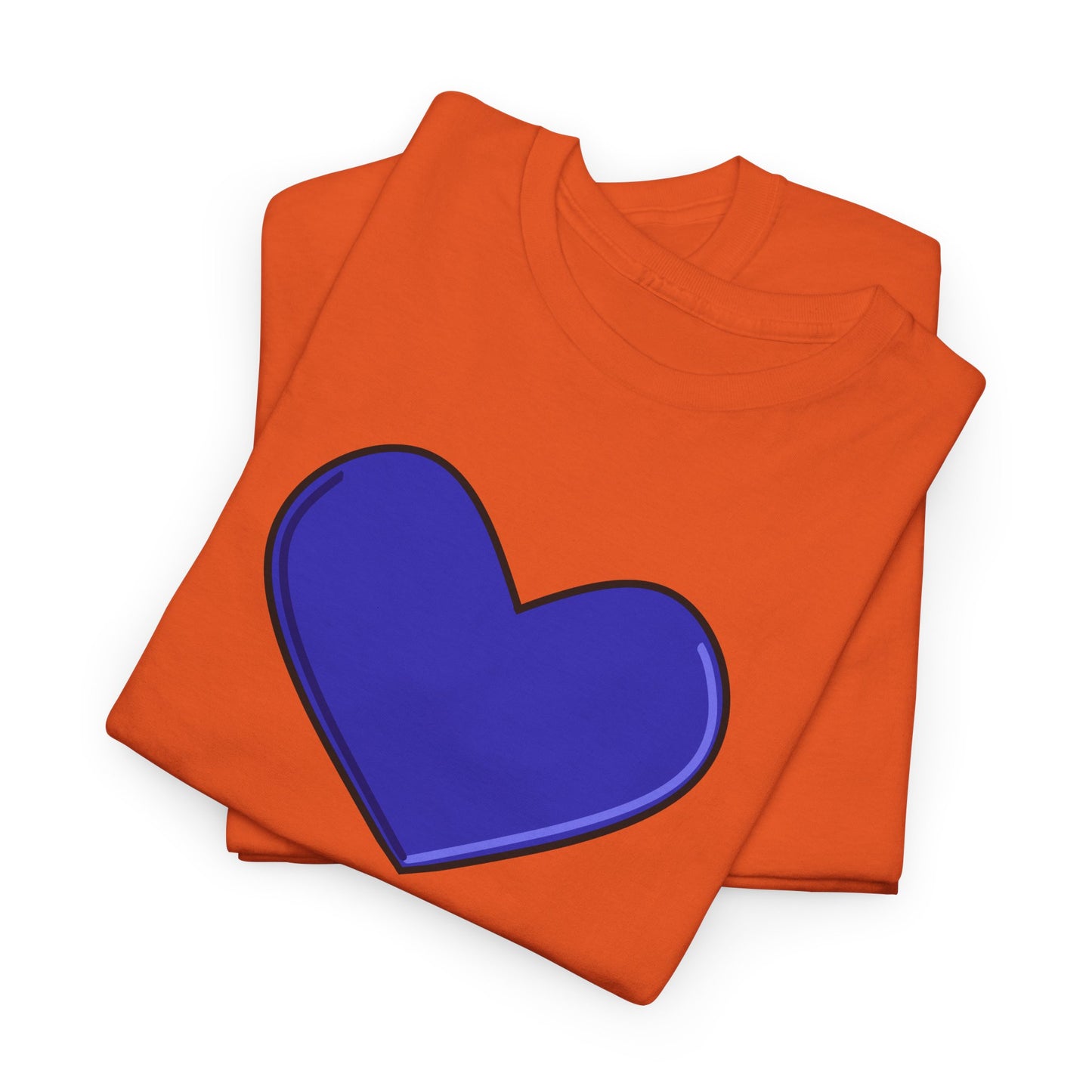 Blue Heart Tee - Valentine's Day Shirt