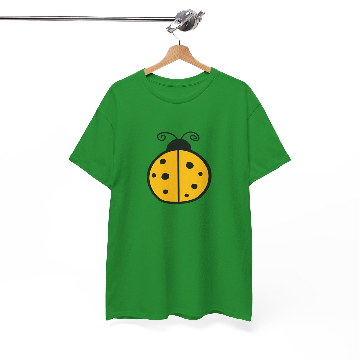 Yellow Ladybug T-shirt - Ladybug Design Tee