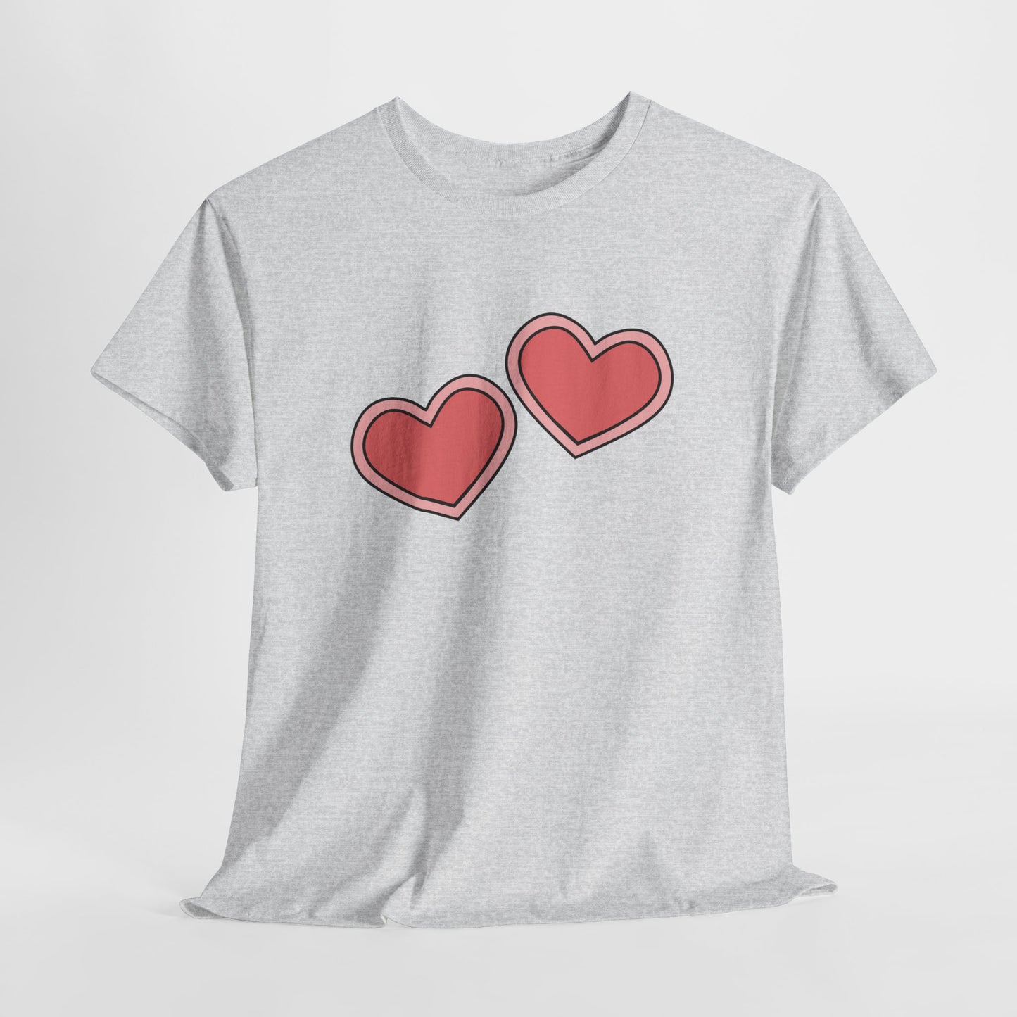 Pink Hearts T-shirt - Valentine's Day Tee