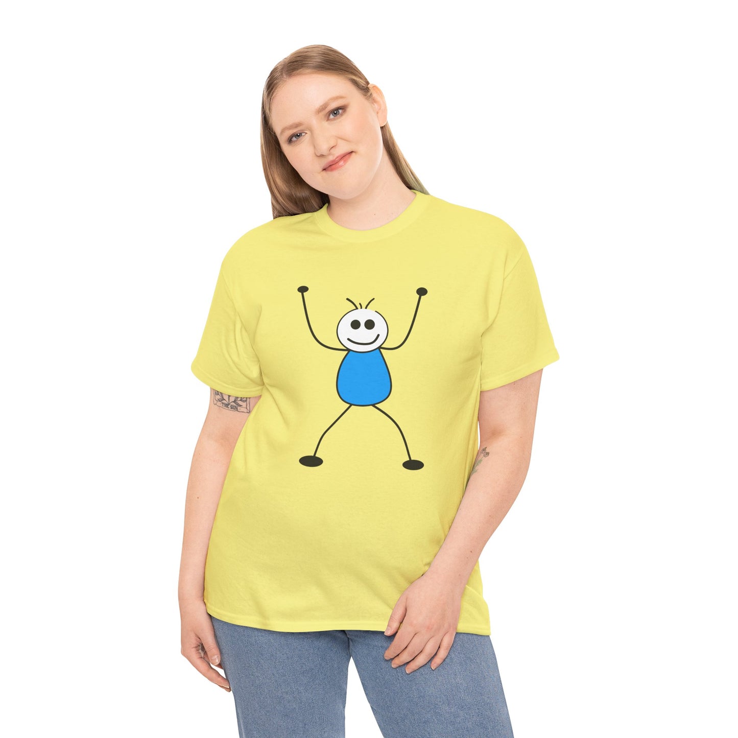 Cute Cartoon T-shirt - Happy Uplifting Tee