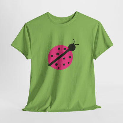 Pink Ladybug Shirt - Ladybug Graphic T-shirt