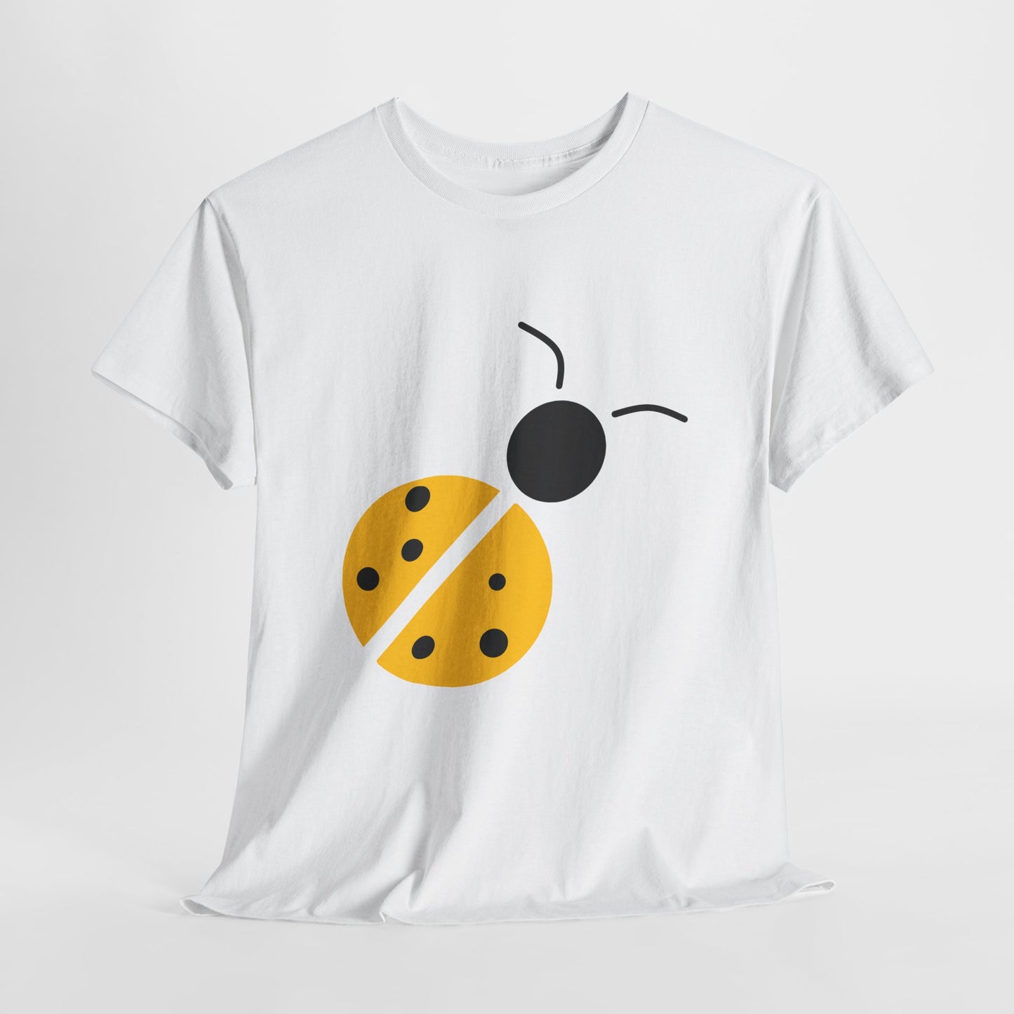 Yellow Ladybug T-shirt - Ladybug Design Tee