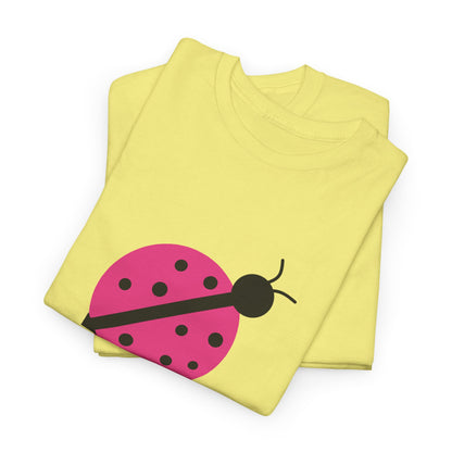 Pink Ladybug Shirt - Ladybug Graphic T-shirt