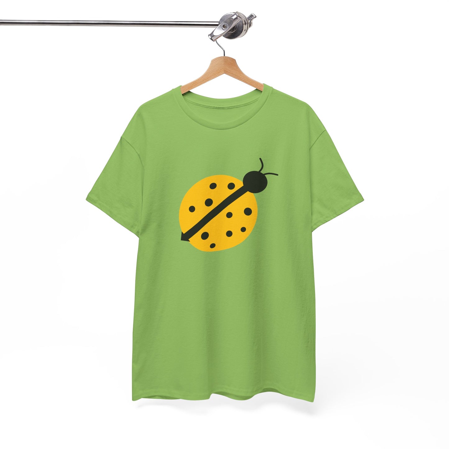 Yellow Ladybug T-shirt - Ladybug Design Tee