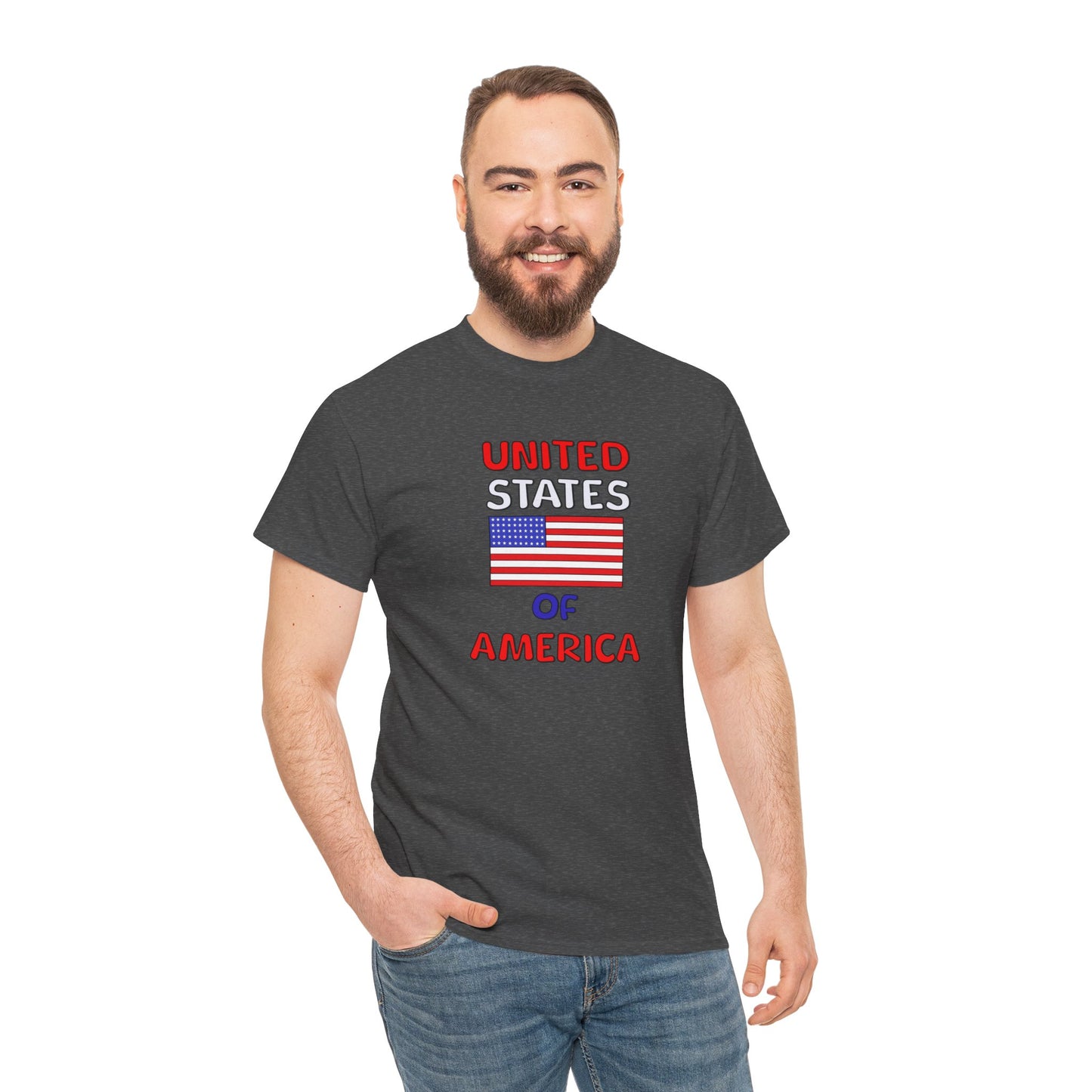 USA American Flag T-shirt - Patriotic Graphic Tee