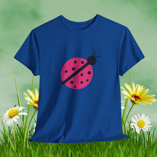 Pink Ladybug Shirt - Ladybug Graphic T-shirt