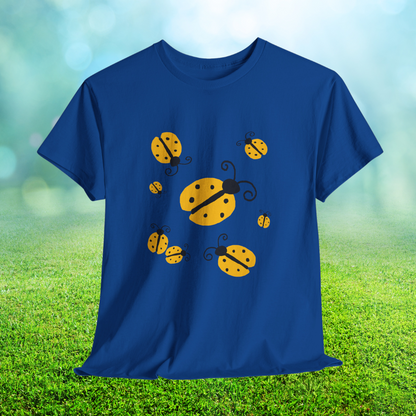 Yellow Ladybug T-shirt - Ladybug Tee