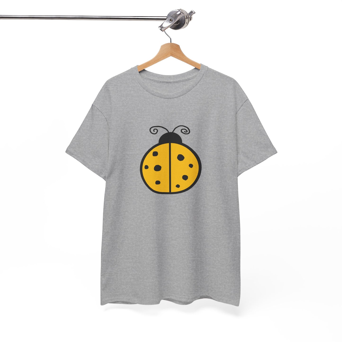 Yellow Ladybug T-shirt - Ladybug Design Tee