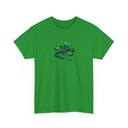 Green Shamrock St. Patrick's Day T-shirt - Green Irish Clover Tee