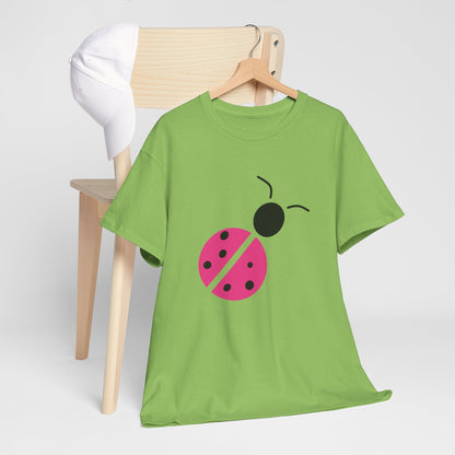 Pink Ladybug Shirt - Ladybug Graphic T-shirt