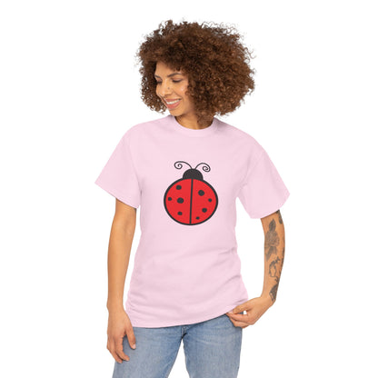 Red Ladybug T-shirt - Ladybug Design Tee