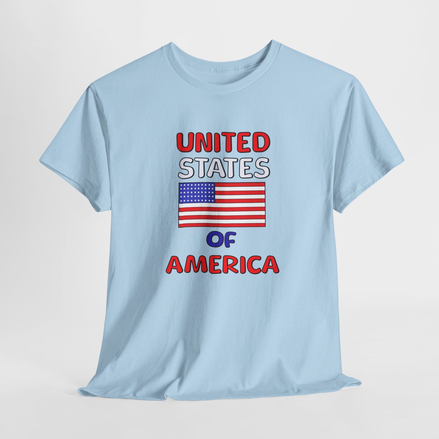 USA American Flag T-shirt - Patriotic Graphic Tee