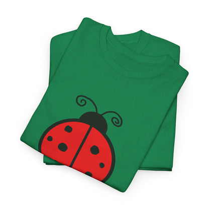 Red Ladybug T-shirt - Ladybug Design Tee