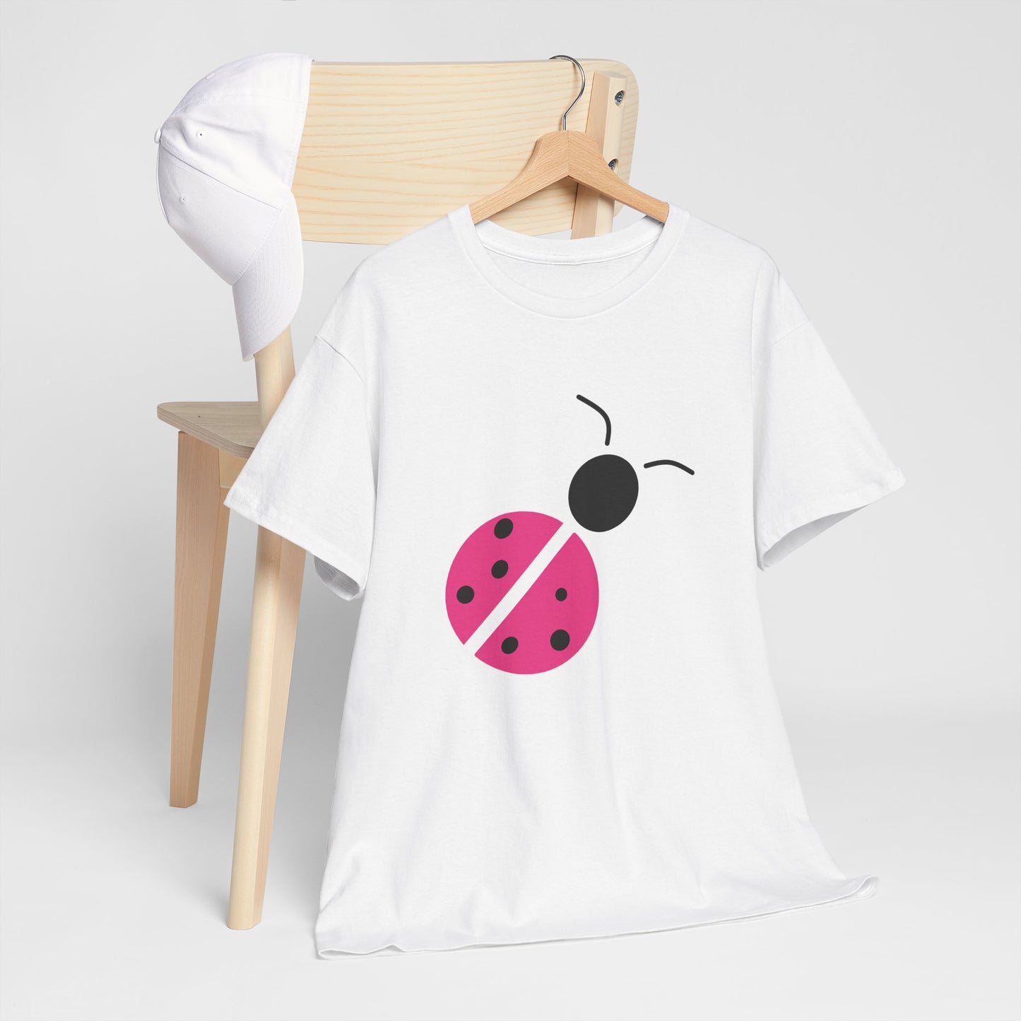 Pink Ladybug Shirt - Ladybug Graphic T-shirt