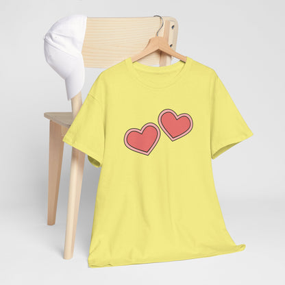 Pink Hearts T-shirt - Valentine's Day Tee