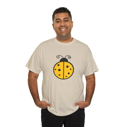 Yellow Ladybug T-shirt - Ladybug Design Tee