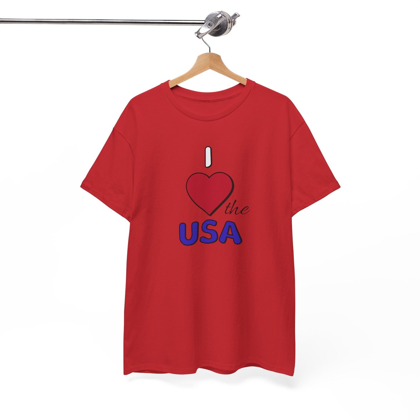 USA Patriotic T-shirt - I Love USA Tee