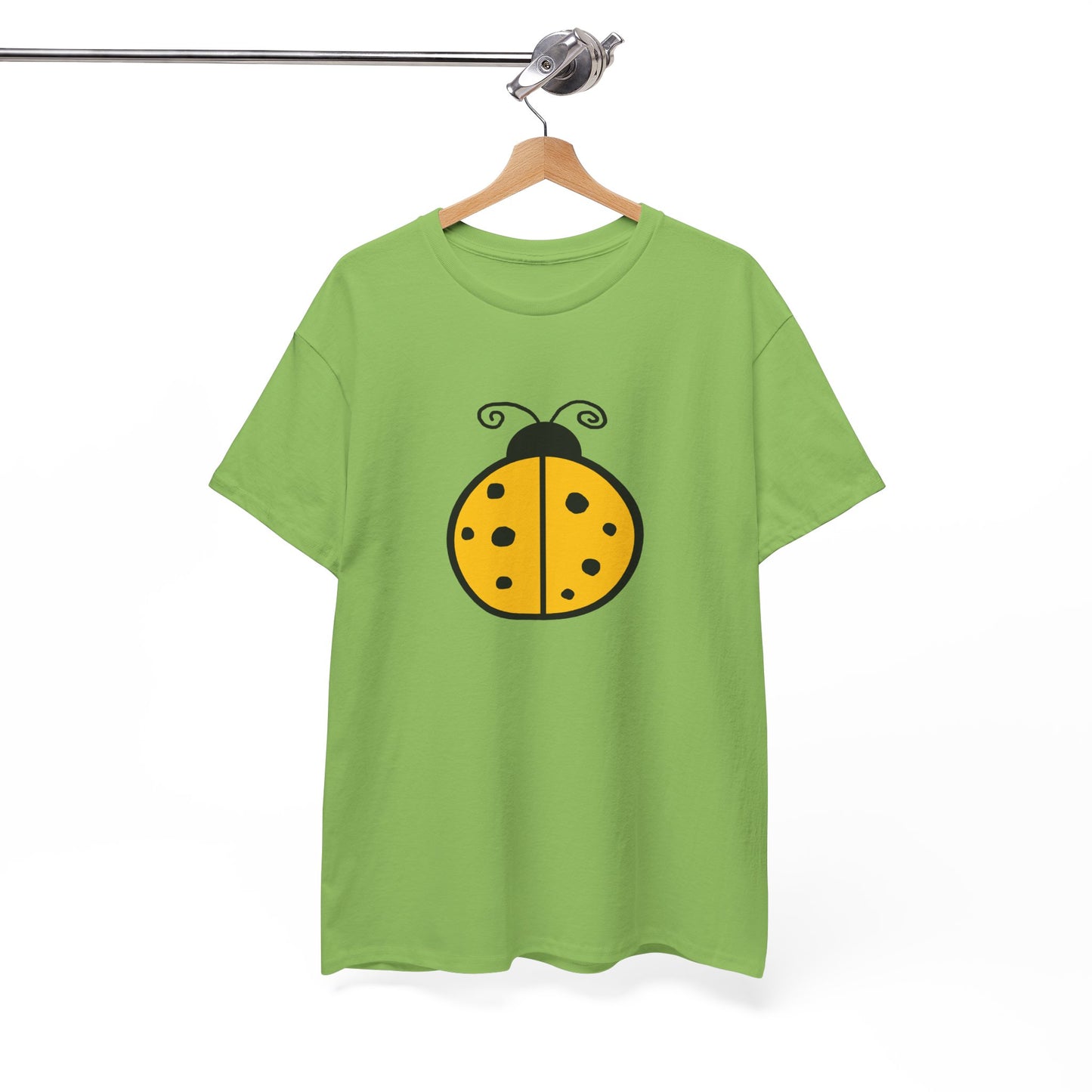 Yellow Ladybug T-shirt - Ladybug Design Tee