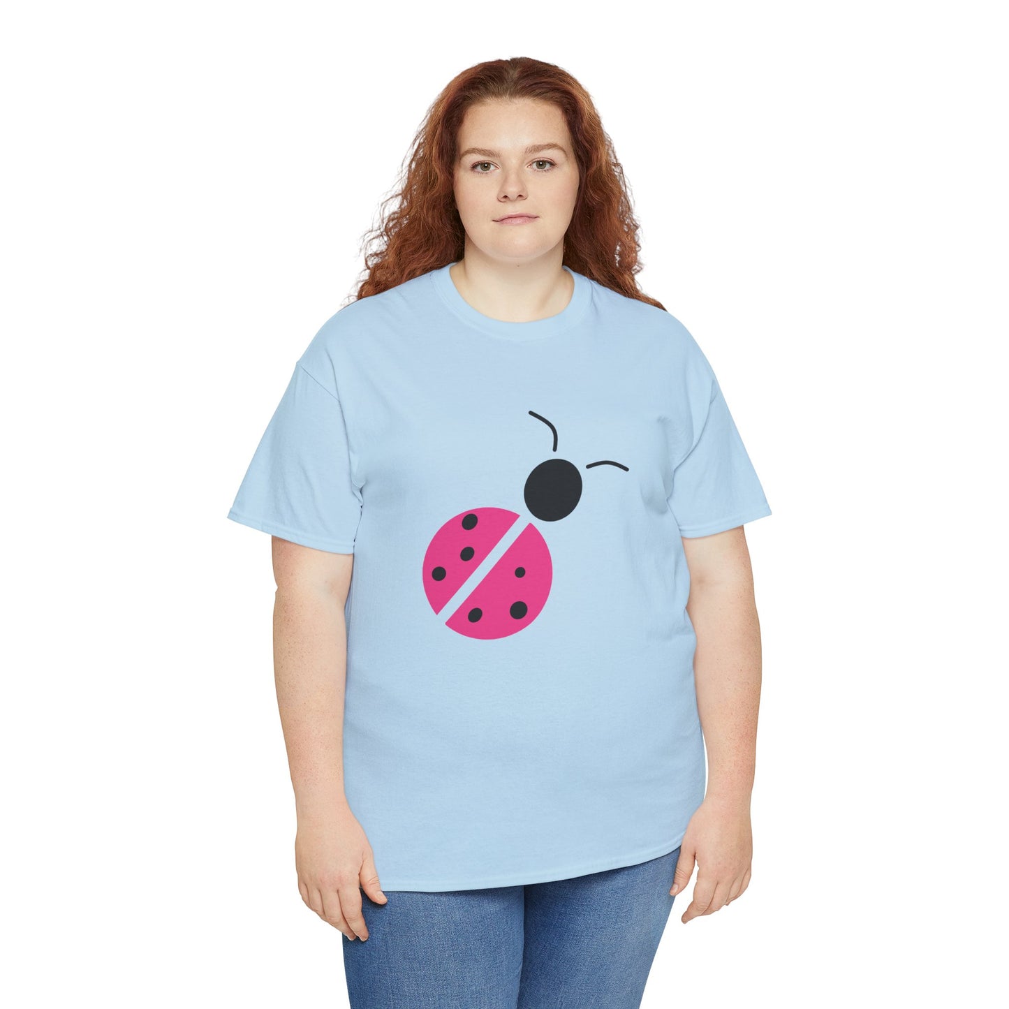 Pink Ladybug Shirt - Ladybug Graphic T-shirt